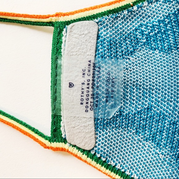 Rothy's Accessories Rothys Kids Face Mask Clouds Blue White Poshmark